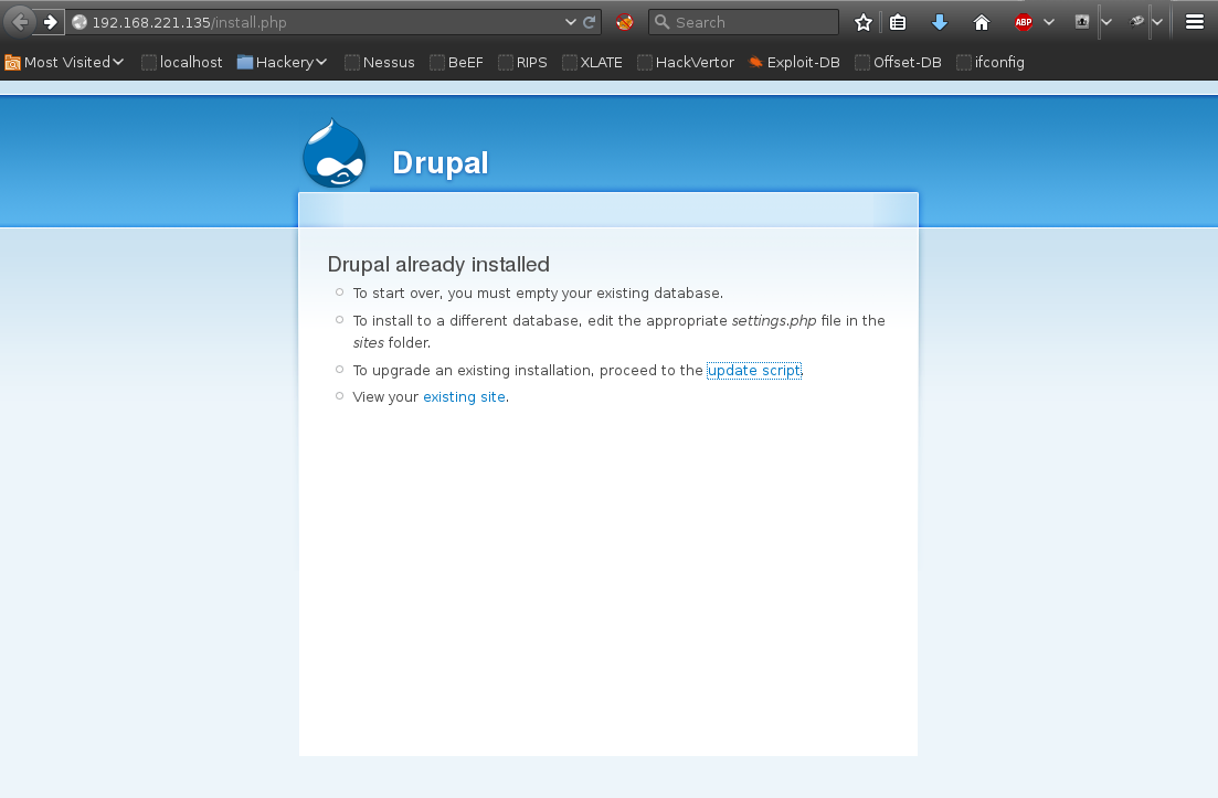 Drupal Settings.php
